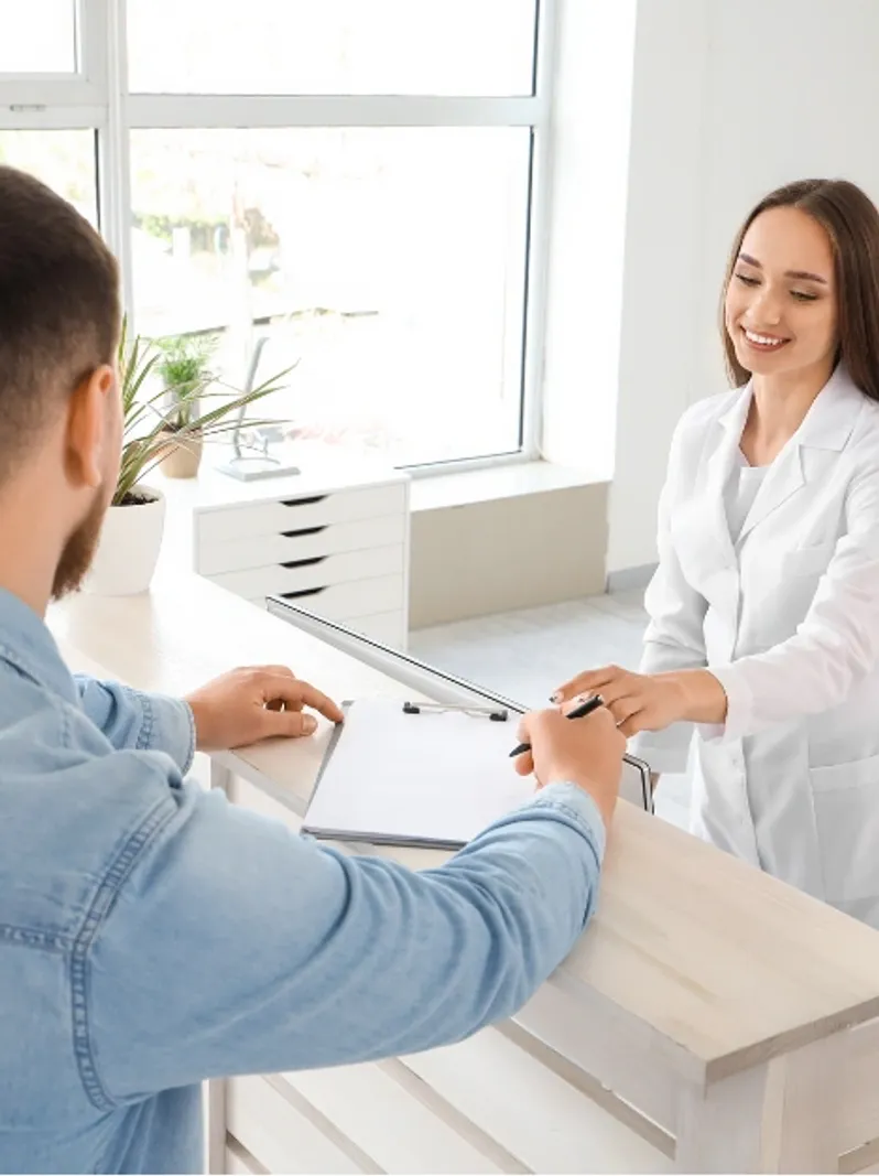patient-at-counter